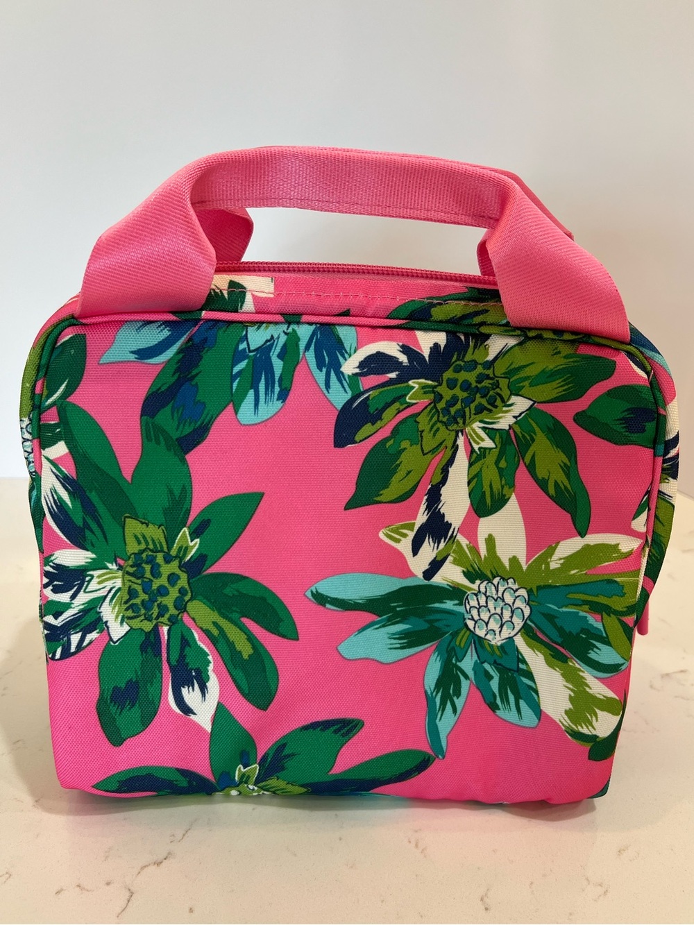 Vera Bradley Tropical Paradise Print Lunch Box Insulated Lunch Tote NWOT - Picture 3 of 12